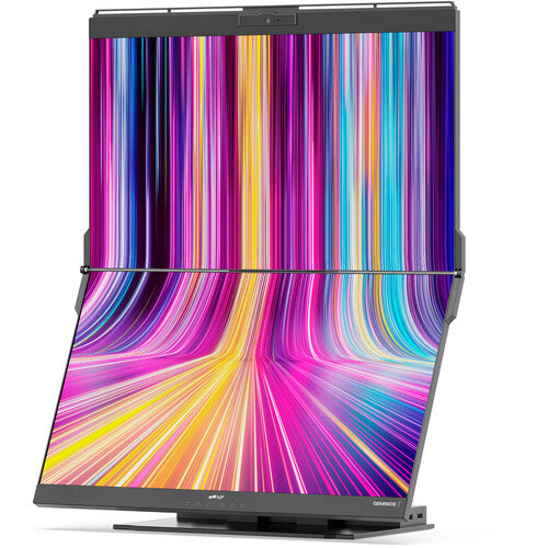 Geminosデュアルモバイルモニター24インチFHD1080P60HzIPSLED97%SRGB大