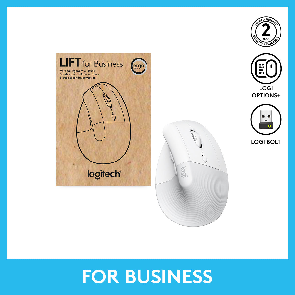 LIFT for Business 人體工學垂直滑鼠