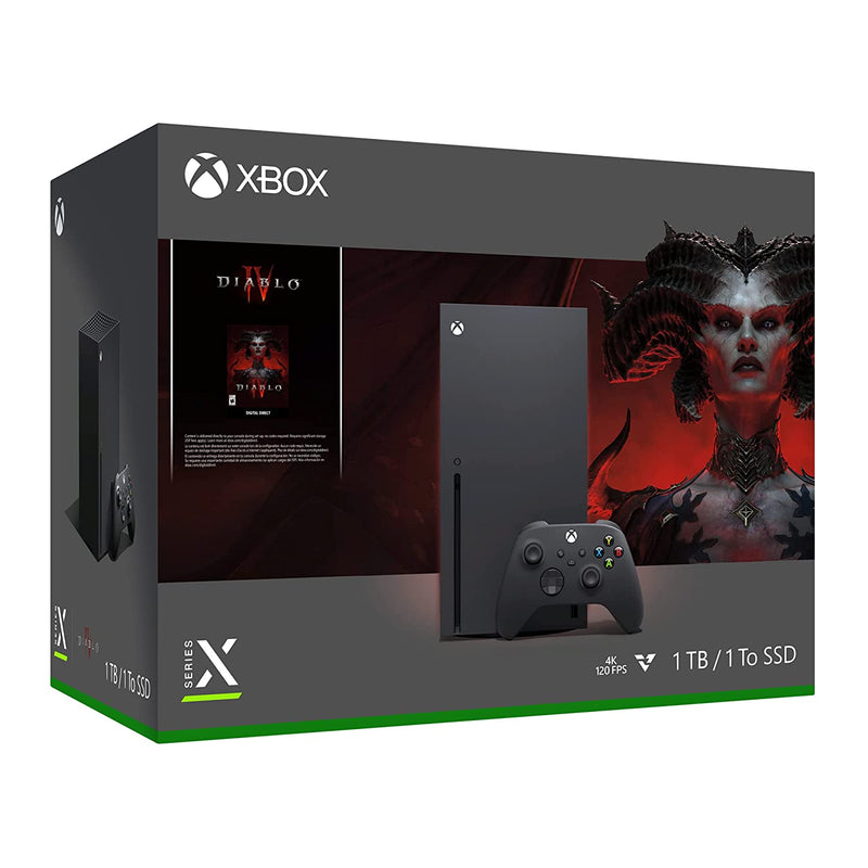 Microsoft - XBOX SERIES X 遊戲主機 連《暗黑破壞神® IV》同捆裝