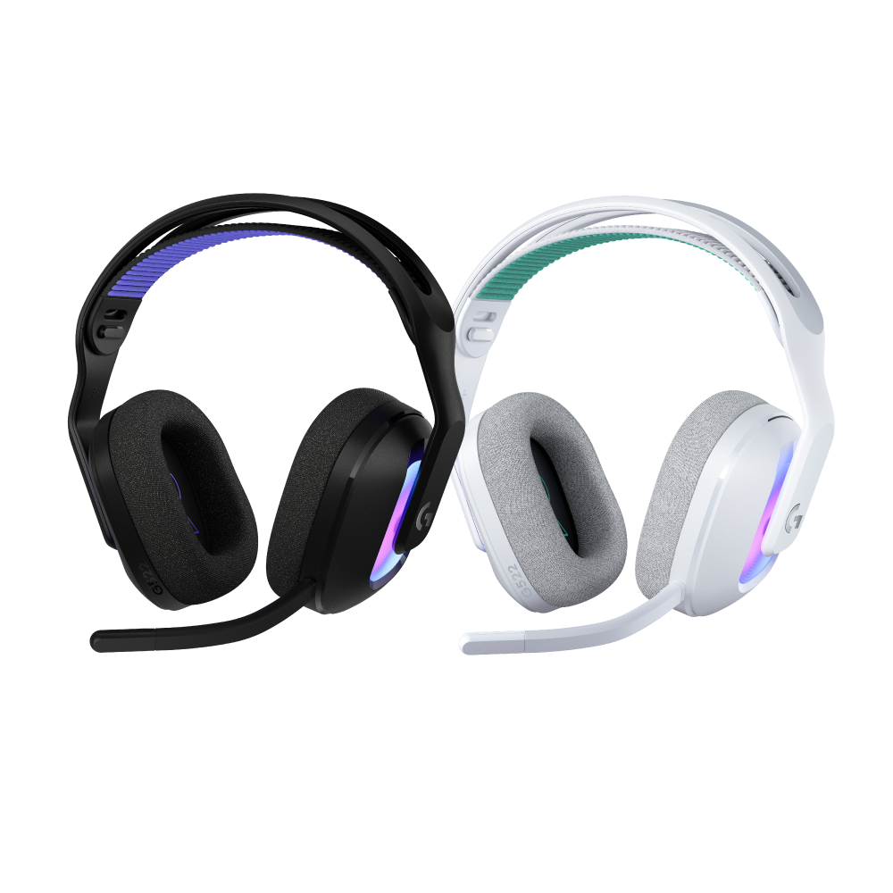 美品 Logicool G522 LIGHTSPEED WHITE Logitech G G522 LIGHTSPEED Wireless Gaming Headset, LIGHTSYNC RGB