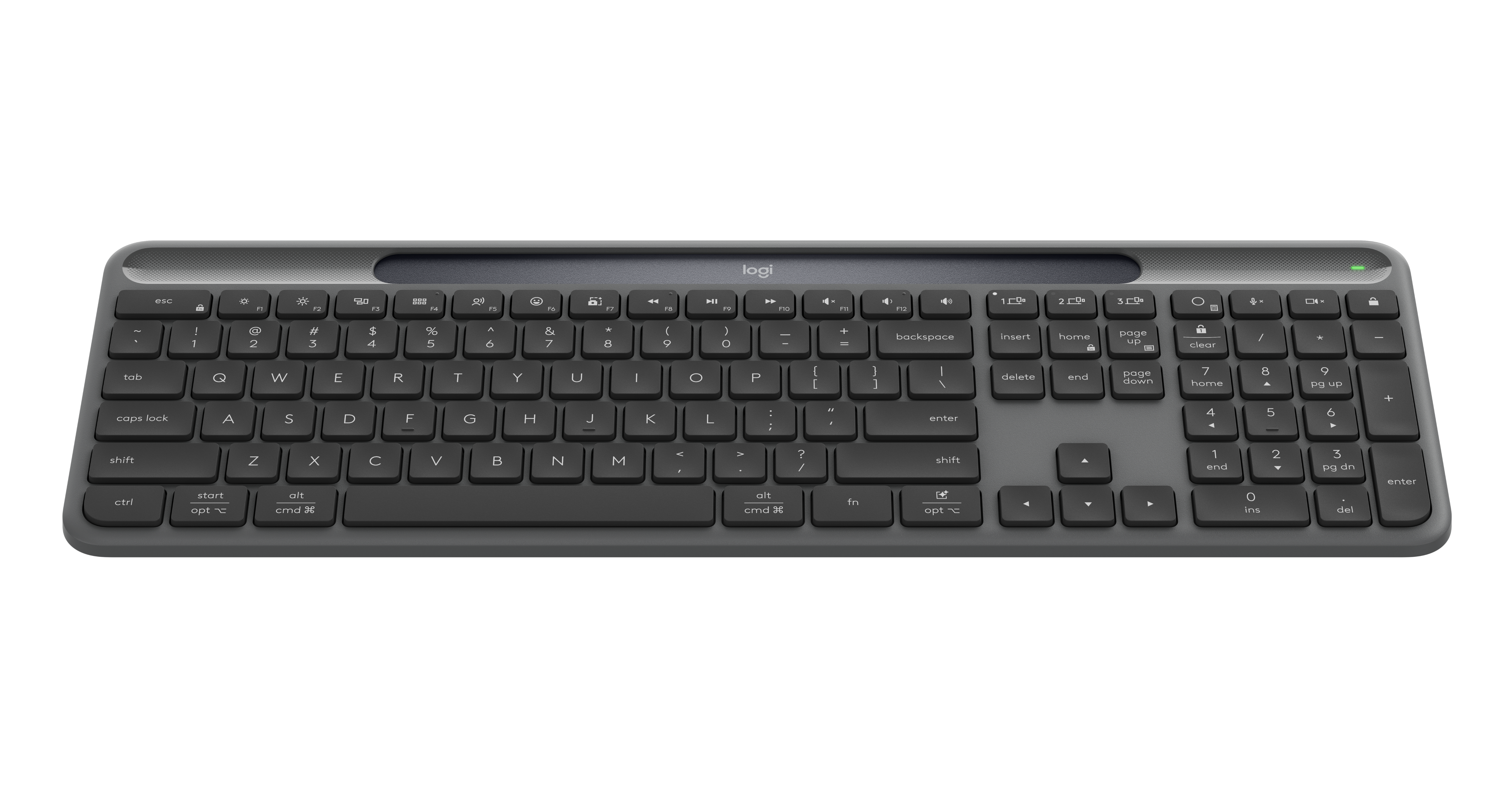 SIGNATURE SLIM SOLAR+ K980 光能無線鍵盤 (美式英文) - EDU