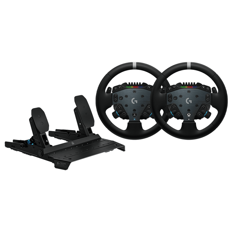 RS50 賽車模擬方向盤 及 RS 專業級賽車腳踏套裝 (送 G522 LIGHTSPEED)
