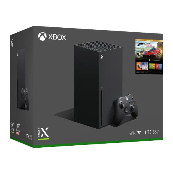 Microsoft - XBOX Series X 遊戲主機 (Forza Horizon 5 頂級版)