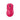羅技 SUPERLIGHT 2 DEX 桃紅滑鼠正面，展示右手非對稱人體工學外型。Front view of magenta Logitech G PRO X SUPERLIGHT 2 DEX ergonomic gaming mouse.