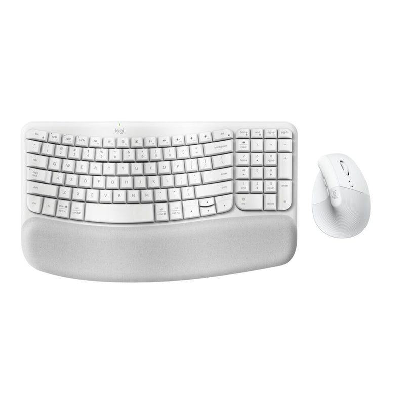 WAVE KEYS & LIFT 人體工學鍵鼠套裝 (美式英文)