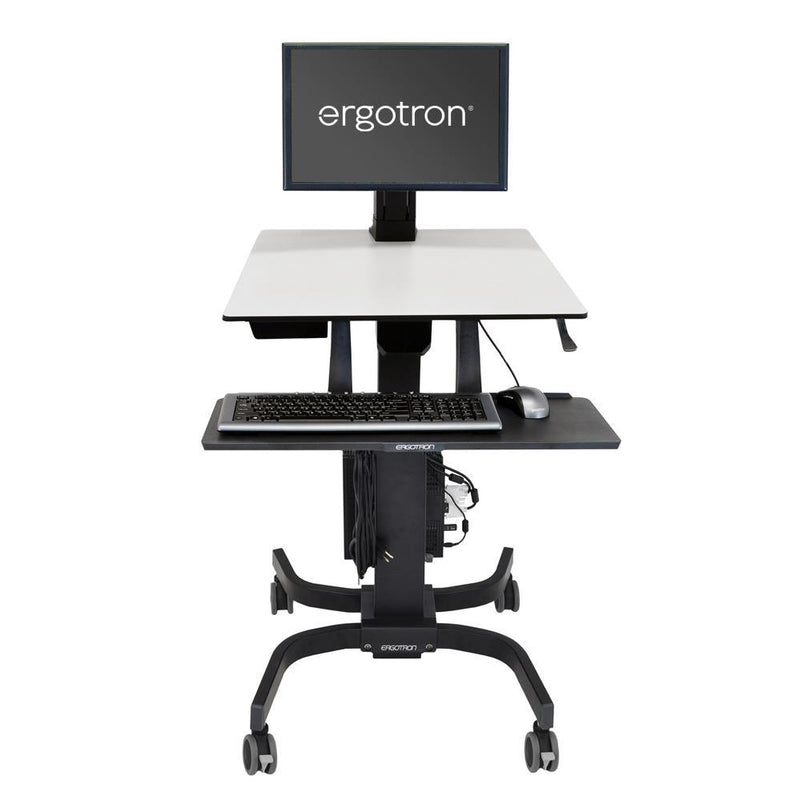 Ergotron WorkFit-C 單顯示器LD型坐立兩用工作站