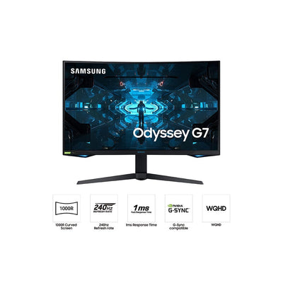 Samsung 32" Odyssey G7 電競顯示器 - Logitech Club