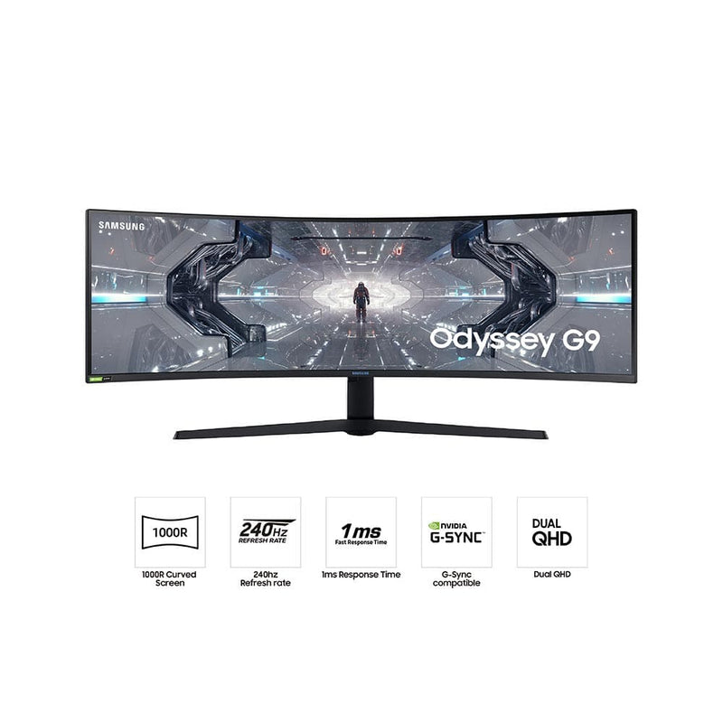 Samsung 49" Odyssey G9 電競顯示器 - Logitech Club