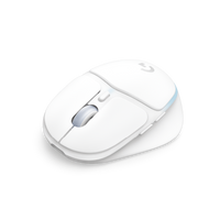G705 雙模無線藍牙電競滑鼠 (珍珠白)