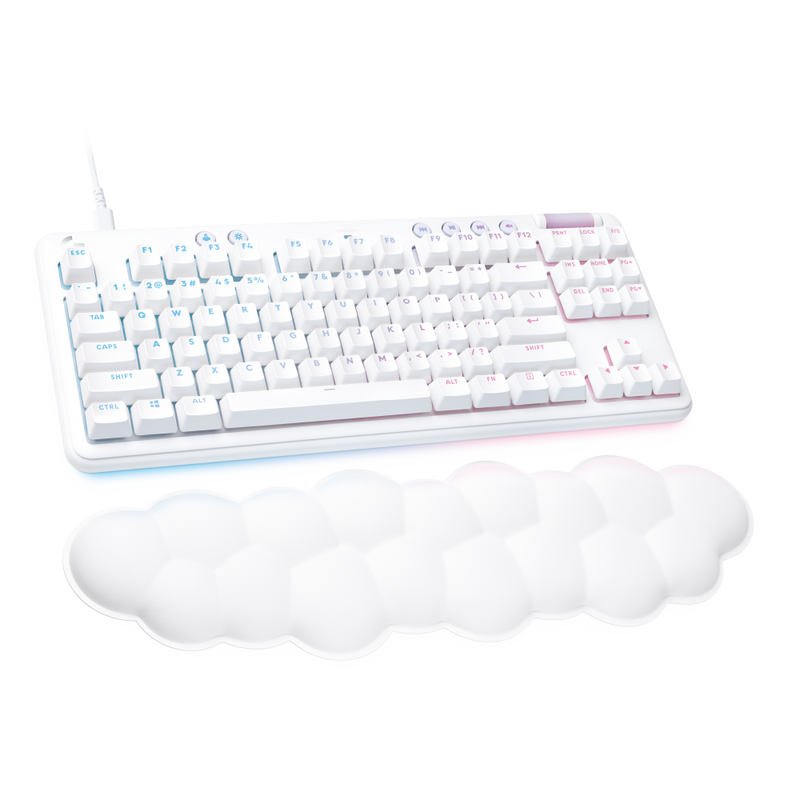 G713 LIGHTSYNC 電競鍵盤 (珍珠白)
