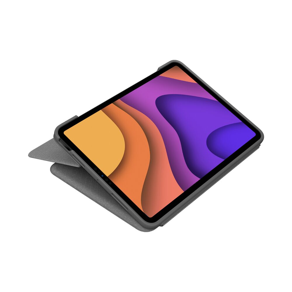 Folio Touch 連鍵盤保護殼(iPad Air 第4代及第5代2022版用) – Logitech
