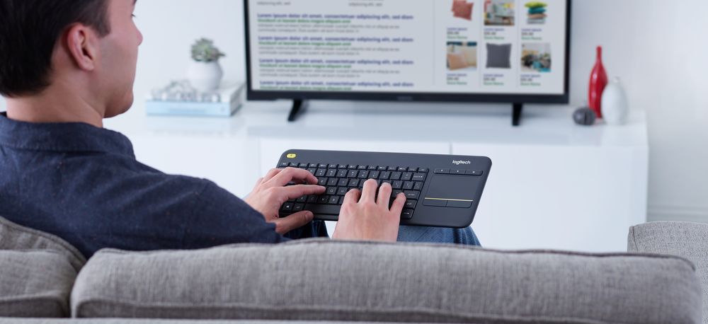 K400 Plus 無線觸控板鍵盤 - EDU