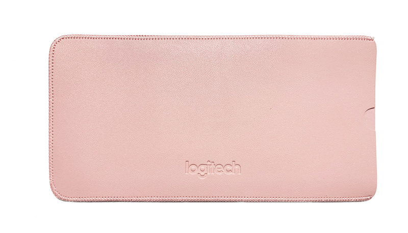 K380皮革鍵盤收納袋 (粉紅色)