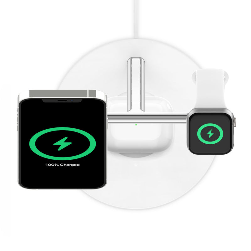 BELKIN BOOST↑CHARGE™ PRO MagSafe 3 合 1 無線充電器 15W