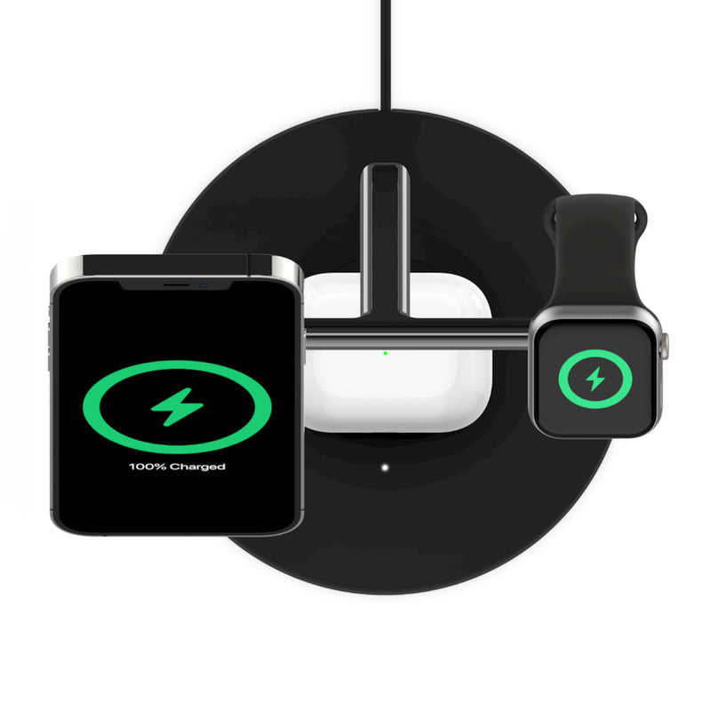 BELKIN BOOST↑CHARGE™ PRO MagSafe 3 合1 無線充電器15W – Logitech Club